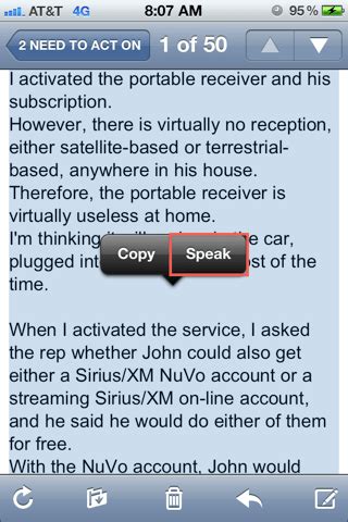 Since the radio in my car stopped working — and it's not worth the money to fix whatever it is that causes the fuze to continue to blow — i've had to find other ways to once you enable it on your iphone or ipad, the tool can read pretty much any text out loud. How to Make Your iPhone and iPad Read Out Loud to You ...