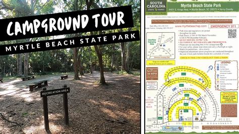 Myrtle Beach State Park Campground Tour And Evening Walk Youtube