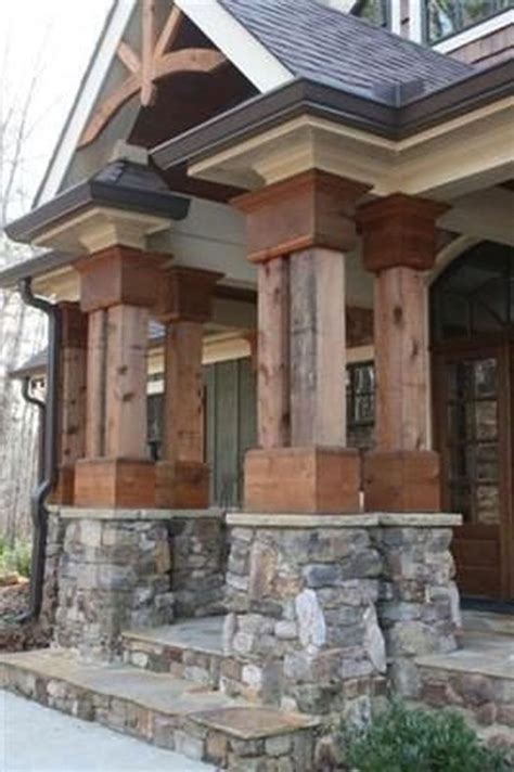 40 Brick Columns On Front Porch Porch Columns Pillars Front Stone