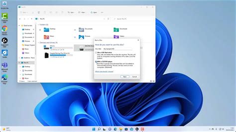 Burn A Cd Or Dvd In Windows 11 Instructions And Video Lesson