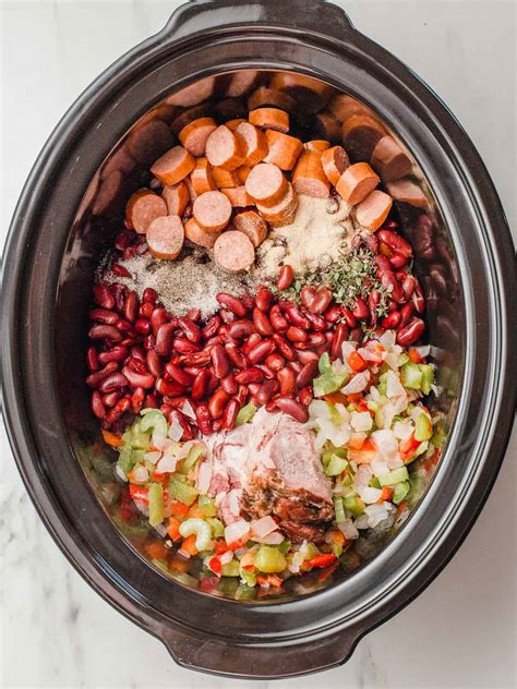 Slow Cooker Red Beans And Rice Little Spoon Farm