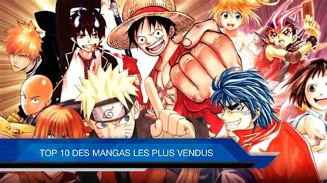 Top 10 Des Mangas Les Plus Vendus Youtube