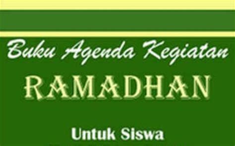 Download Buku Kegiatan Siswa Bulan Ramadhan SD/SMP/SMA Terbaru - Maxtrimus