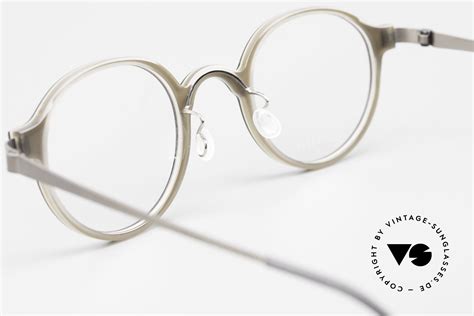 glasses lindberg 1013 acetanium round designer specs panto