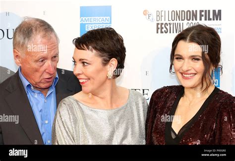 Olivia Colman Rachel Weisz And Emma Stone Attending The Uk Premiere Of