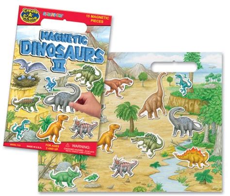 Create A Scene Magnetic Playset Dinosaurs Pricepulse