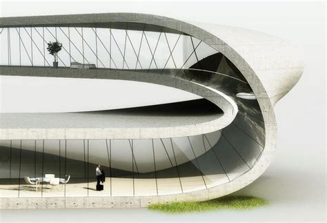 3d Printed Mobius Strip Home By Universe Architecture