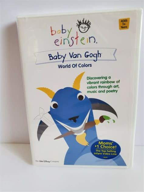 Disney Baby Einstein Baby Van Gogh World Of Colors Dvd 2002 Mfg
