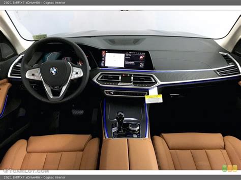 Cognac Interior Dashboard For The 2021 Bmw X7 Xdrive40i 139985986
