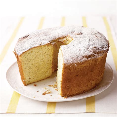 Lemon Chiffon Cake Martha Stewart
