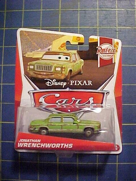 Disney Pixar Cars Rust Eze Racing 4 8 Jonathan Wrenchworths Nip 2012 White Cardのebay公認海外通販｜セカイモン