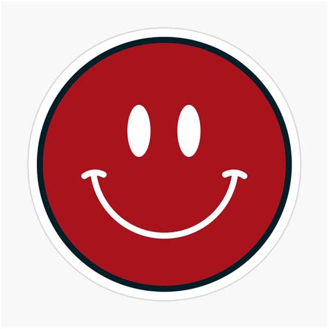 190 Genoa Cfc Happy Face Smiley By Yoursmileyface Redbubble