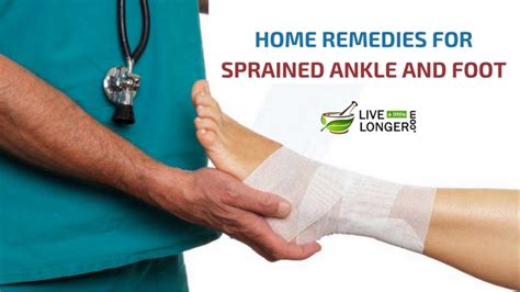 Home Remedies For Sprained Ankle And Foot Youtube