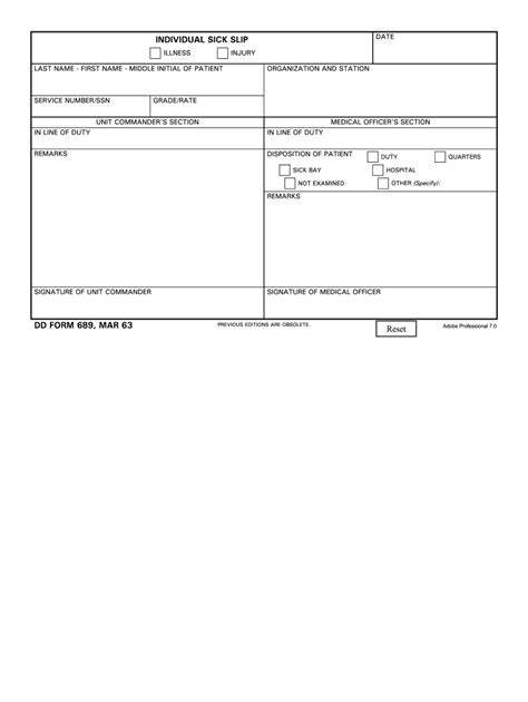 Dd Form 689 Printable 2017 Fill Out And Sign Online Dochub