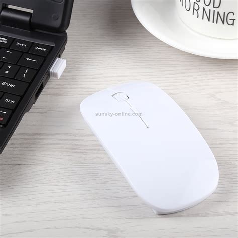 Sunsky 24ghz Wireless Ultra Thin Laser Optical Mouse With Usb Mini