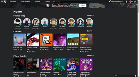 Roblox Home Page Redesign Just For Fun Creations Feedback