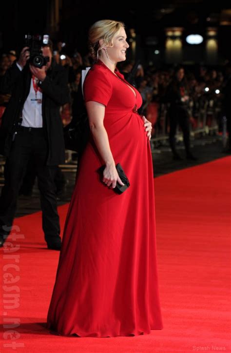 Photos Pregnant Kate Winslet Glowingly Perfect At Labor Day Premiere