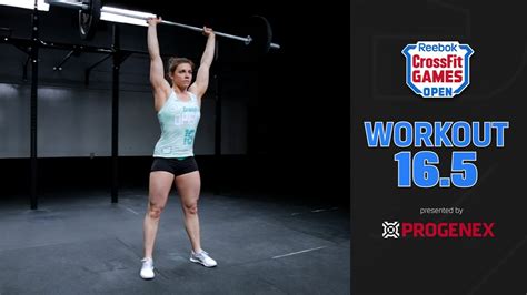 Open 165 Workout Functional Fitness Wod Wodwell