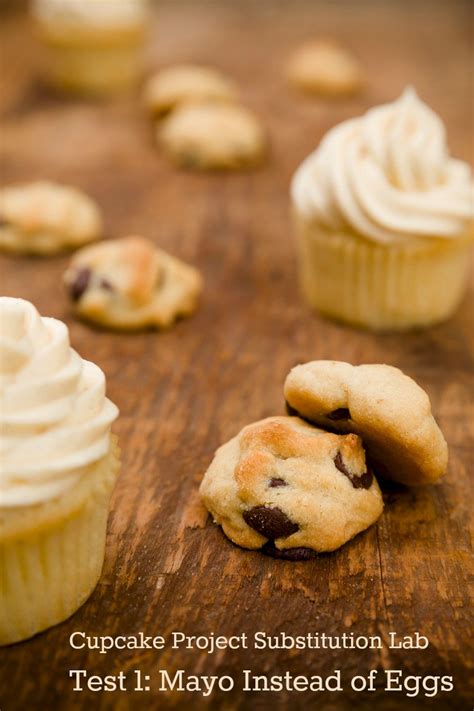 There are quite a few folks who are looking for ways to substitute eggs or even remove them altogether from their favorite dishes. Cupcake Project Substitution Lab, Test 1: Using Mayonnaise ...