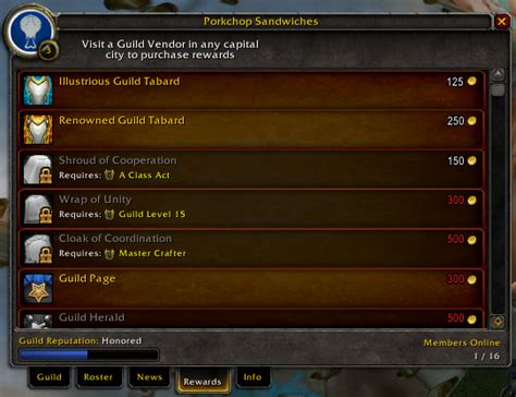 Extended Guild Ui Group Guild And Friends World Of Warcraft Addons