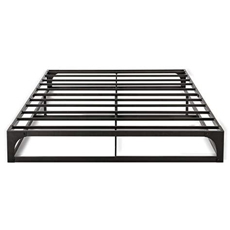 Mellow 9 Inch Metal Platform Bed Frame With Heavy Duty Steel Slat