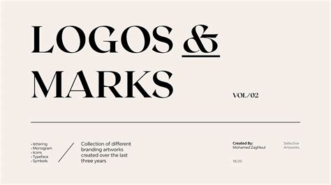 Logos And Marks Vol 02 On Behance