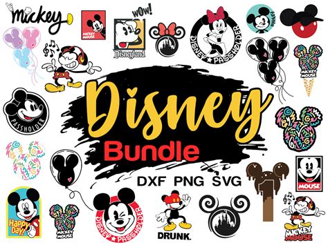 Free 147 Disney Svg Mega Bundle SVG PNG EPS DXF File