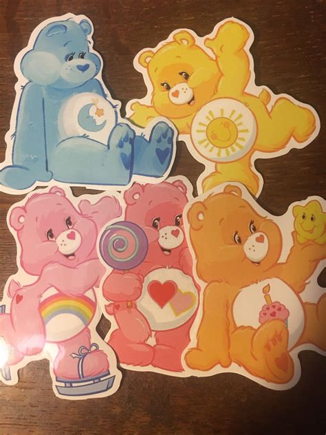 Care Bears Stickers And Washi 80s Etsy Washi Care Bears Bear Design