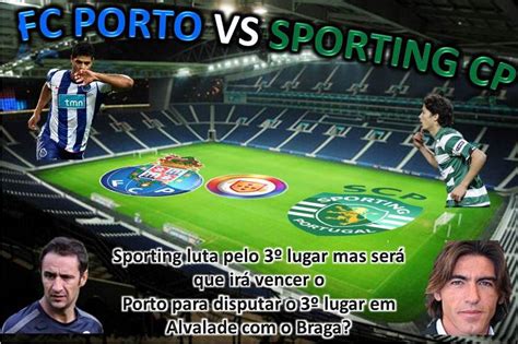 Head to head statistics and prediction, goals, past matches, actual you are on page where you can compare teams fc porto vs sporting cp before start the match. Sporting Sempre: Porto vs Sporting