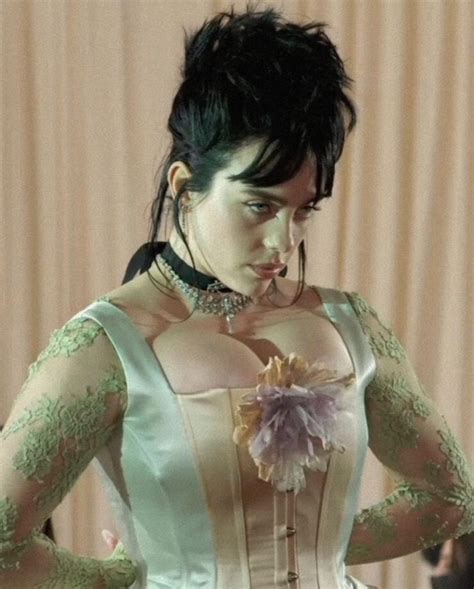 Billie Eilish Appears To Be A Fan Of The Corset Trend As Seen In Her