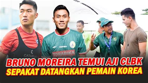 TERBARU PERSEBAYA CLBK BRUNO MOREIRA DISAMBUT AJI SANTOSO RESMI