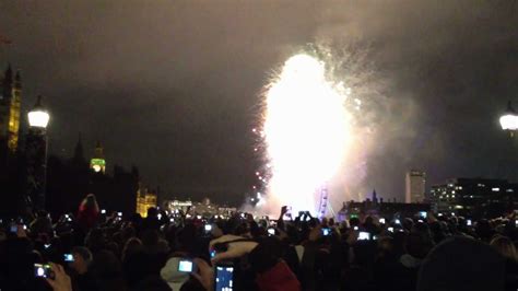 London Fireworks 2012 New Years Eve Youtube