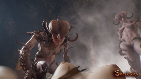 rule 34 2021 3d agony series demon demon girl horns monster girl screencap screenshot