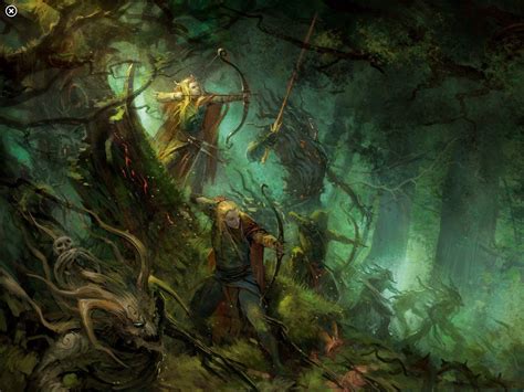Новости elves fantasy warhammer wood elves wood elf