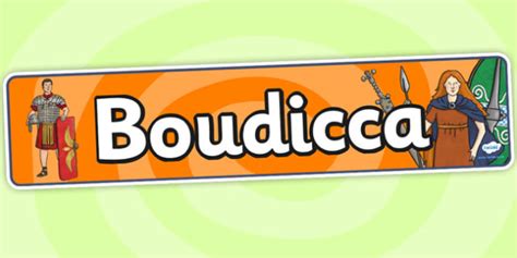 Free Boudicca Display Banner Teacher Made