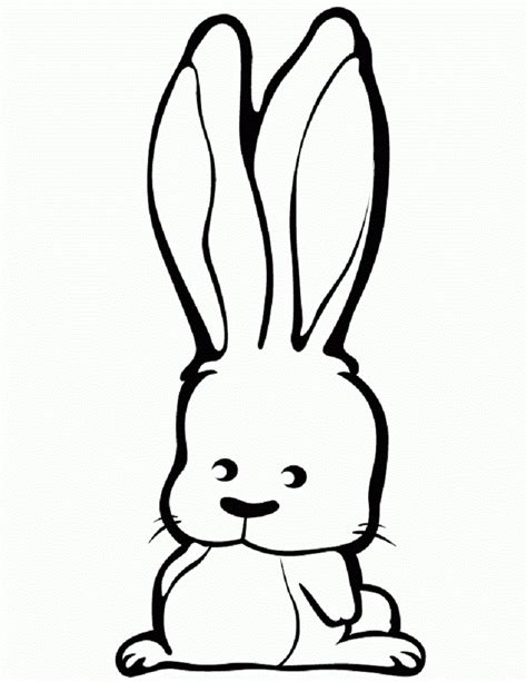 Dibujos De Conejos Para Colorear Imágenes Para Imprimir Y Pintar