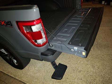 Tailgate Step Installation On 2022 F 150 Ford F150 Forum Community