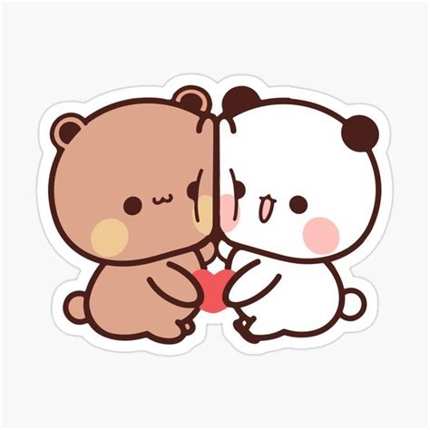 Panda Bear Bubu Dudu Cute Love Cartoon Animal Kawaii Panda Bear