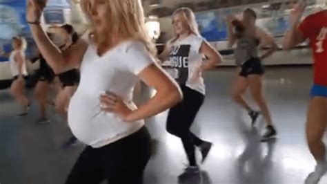 Watch This Mom Bust A Move While Seven Months Pregnant Today S Parent