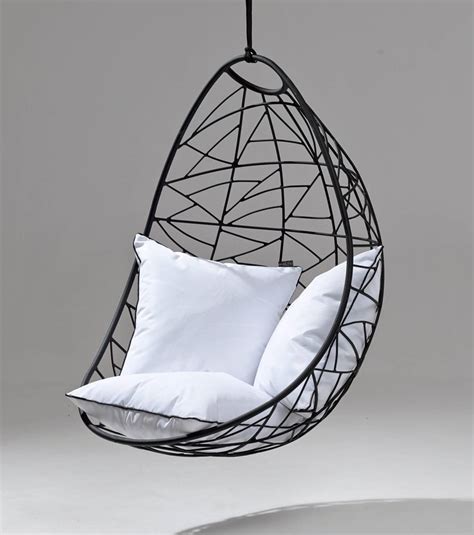 Tough enough to keep rain hail snow dust leaves and. Nest Egg Hanging Swing Chair For Sale at 1stdibs