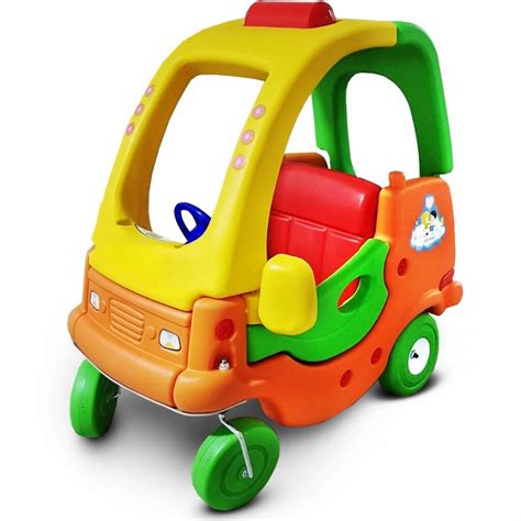 Auto Infantil En Plastico Inyectado Carro De Jardin Jardín Otros