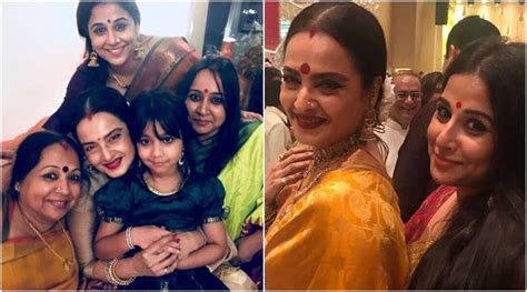 Vidya Balan Picture Perfect Moment With Rekha Is The Sweetest Birthday