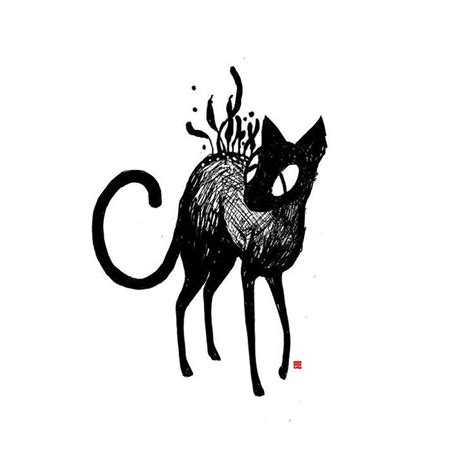 Dark Cat Forest в Instagram Cat Forest Digitalart Art Myartstyle