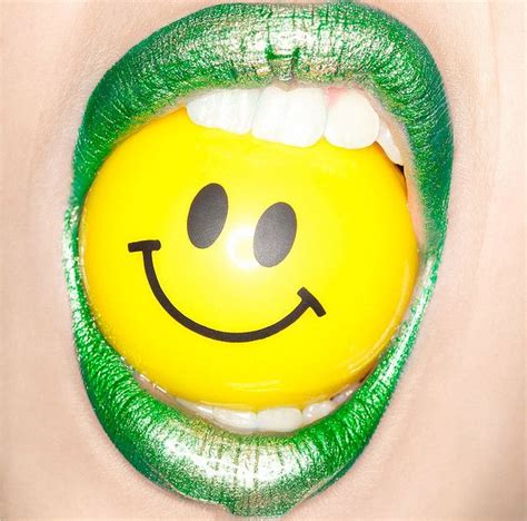 Happy Lips Lip Art Lipstick Art Crazy Lipstick Green Lips Love Lips