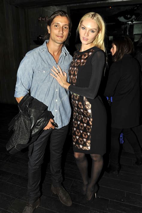 Candice Swanepoel With Her Boyfriend ♥ Prabal After Party 2012 Models