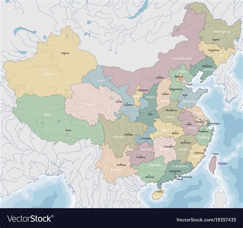 Map Of China Vector High Res Vector Graphic Getty Images