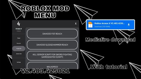 Roblox Mod Menu Apk Mod Menu Version 2483425021 For Android