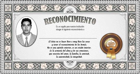 50 Formato De Reconocimiento Para Editar Ufreeonline Template