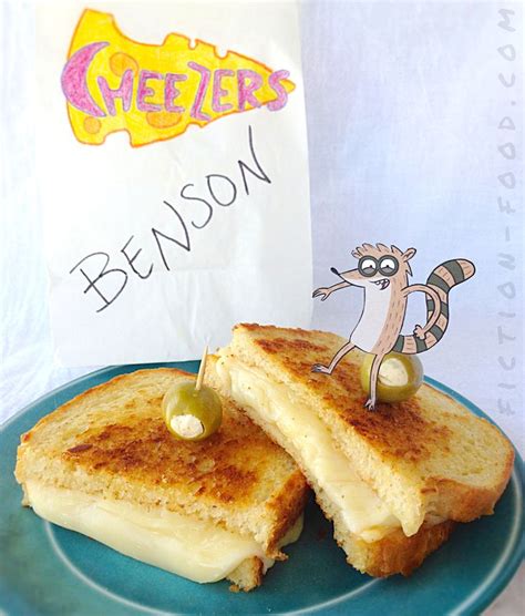 Grilled Cheese Deluxe From Regular Show Food Food And Drink