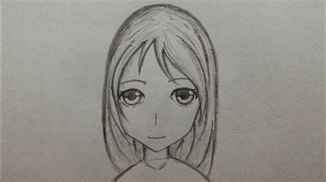 Beginner Drawing Anime Girl Face Learning Youtube